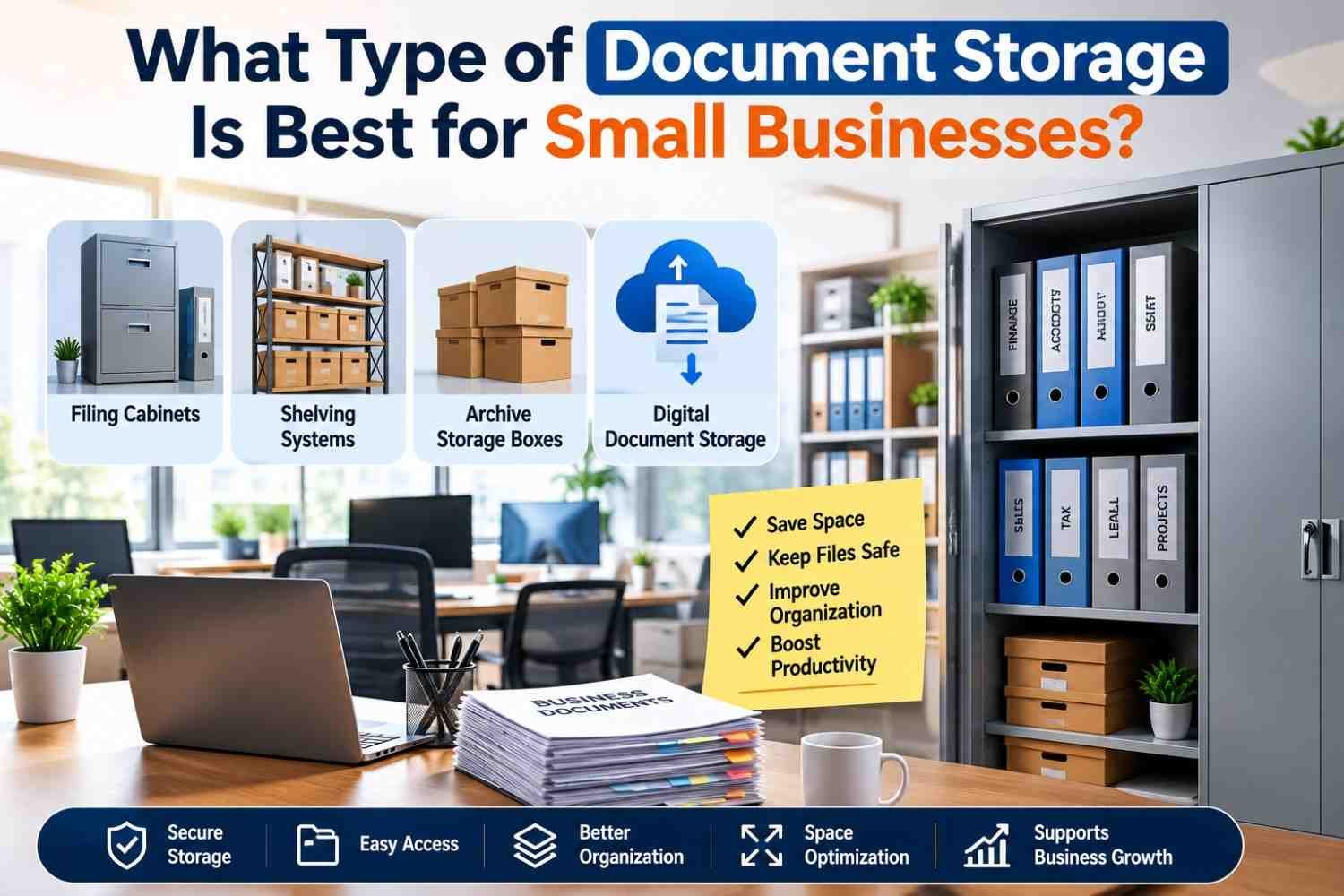small business document storage services